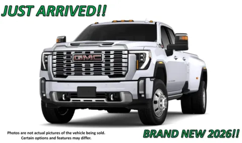 White 2026 GMC Sierra 3500HD DRW Denali for sale in Clinton, MO