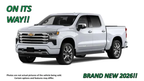 White 2026 Chevrolet Silverado 1500 High Country for sale in Clinton, MO