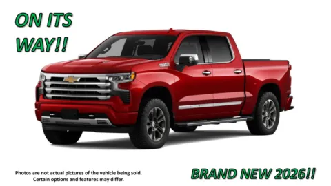 Red 2026 Chevrolet Silverado 1500 High Country for sale in Clinton, MO