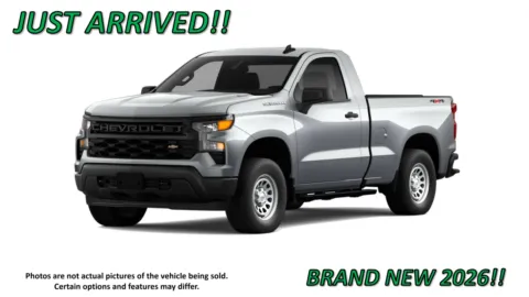 Gray 2026 Chevrolet Silverado 1500 Work Truck for sale in Clinton, MO