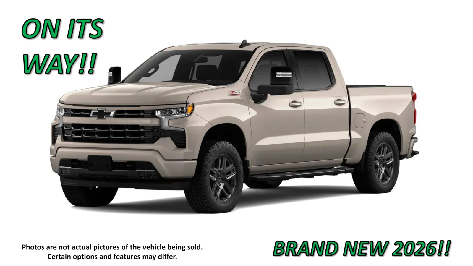 White 2026 Chevrolet Silverado 1500 RST for sale in Clinton, MO