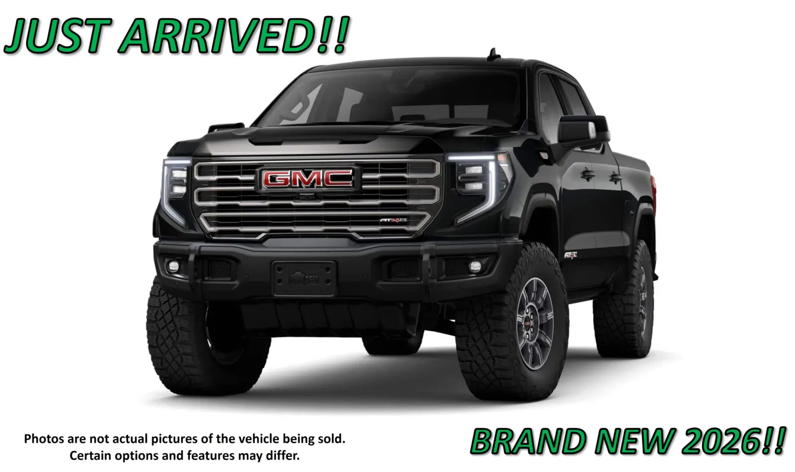 Black 2026 GMC Sierra 1500 AT4X for sale in Clinton, MO