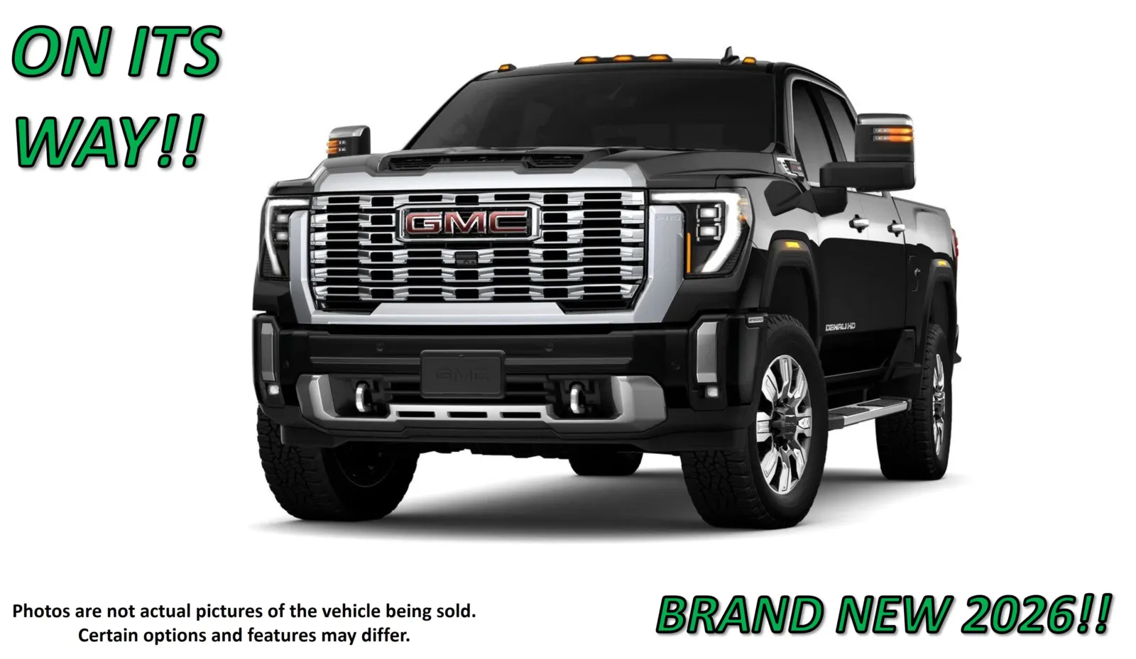 Black 2026 GMC Sierra 2500HD Denali for sale in Clinton, MO