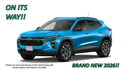 Blue 2026 Chevrolet Trax 2RS for sale in Clinton, MO