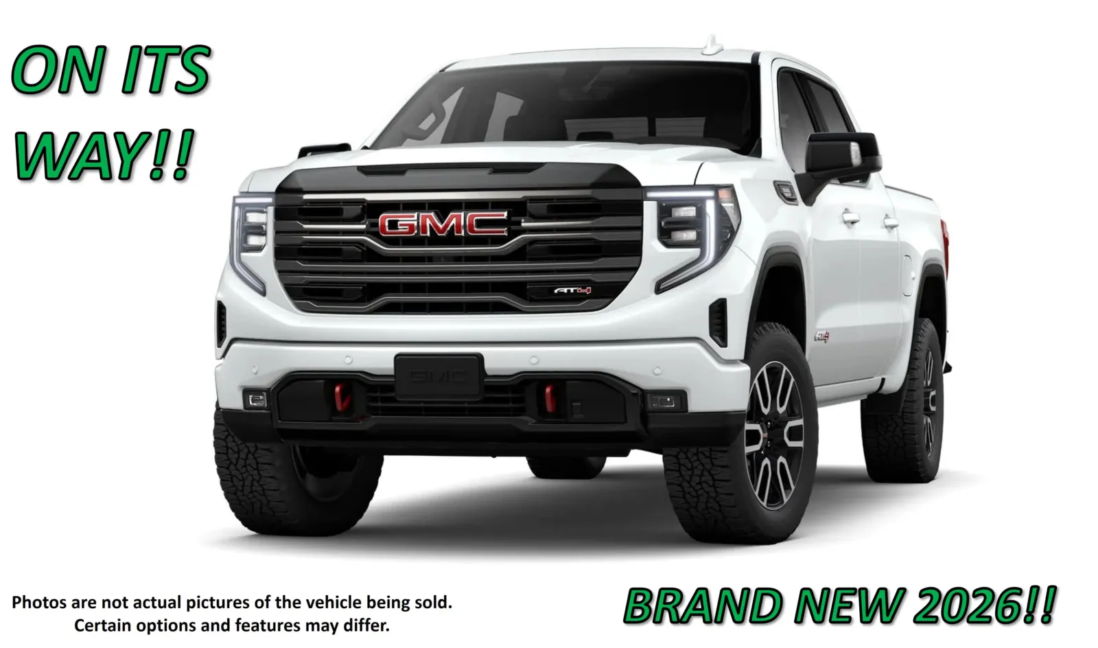 White 2026 GMC Sierra 1500 AT4 for sale in Clinton, MO