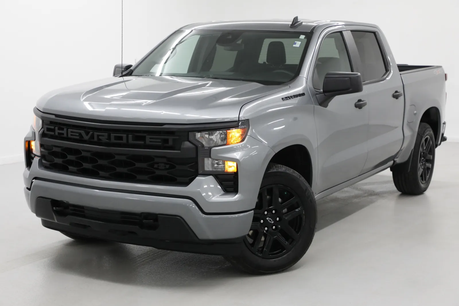 Gray 2024 Chevrolet Silverado 1500 Custom for sale in Clinton, MO