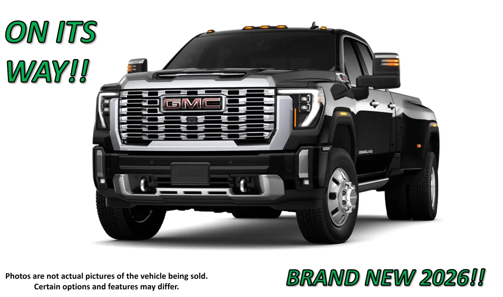 Black 2026 GMC Sierra 3500HD DRW Denali for sale in Clinton, MO