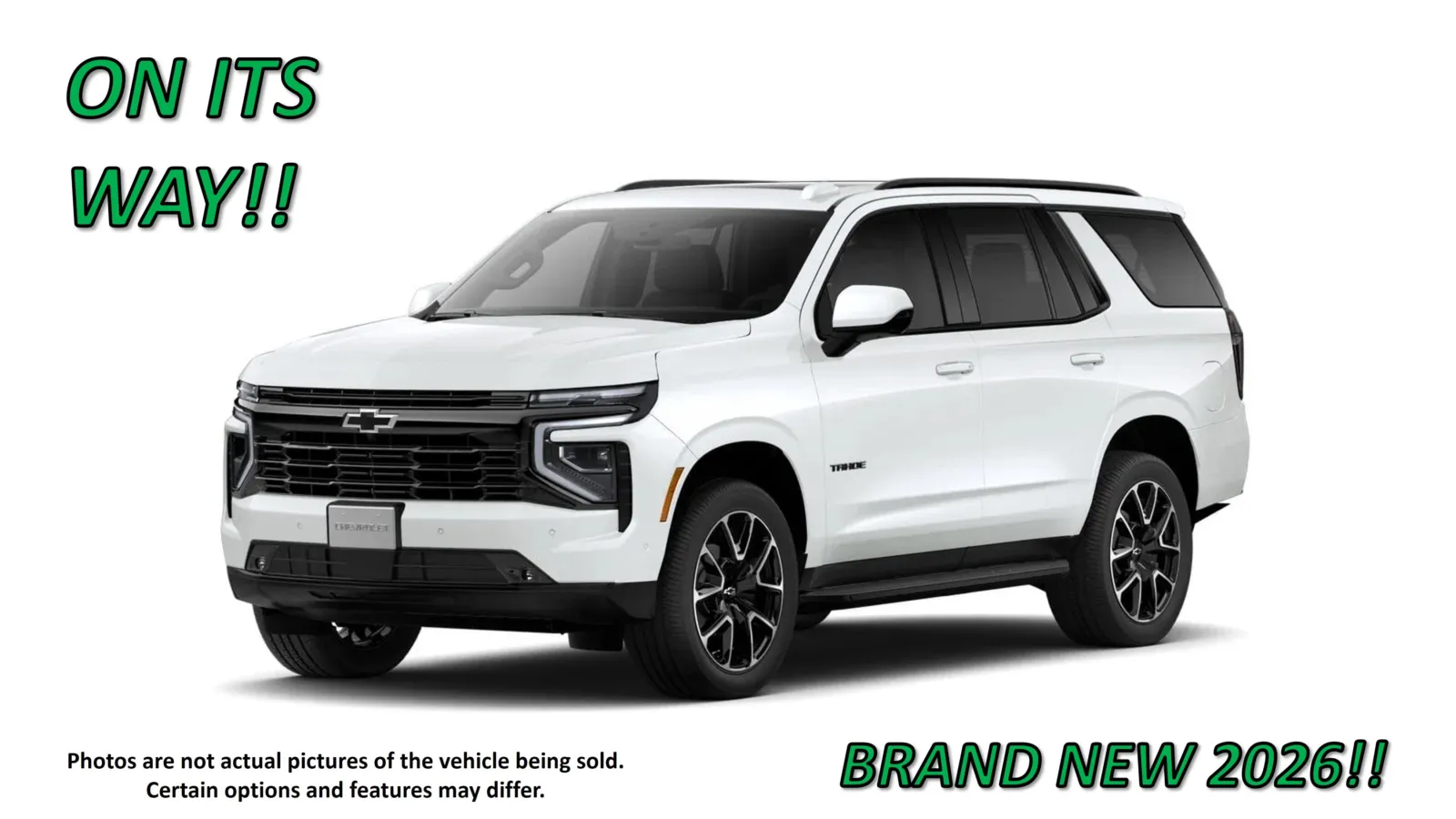 White 2026 Chevrolet Tahoe RST for sale in Clinton, MO