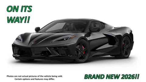 Black 2026 Chevrolet Corvette 1LT for sale in Clinton, MO
