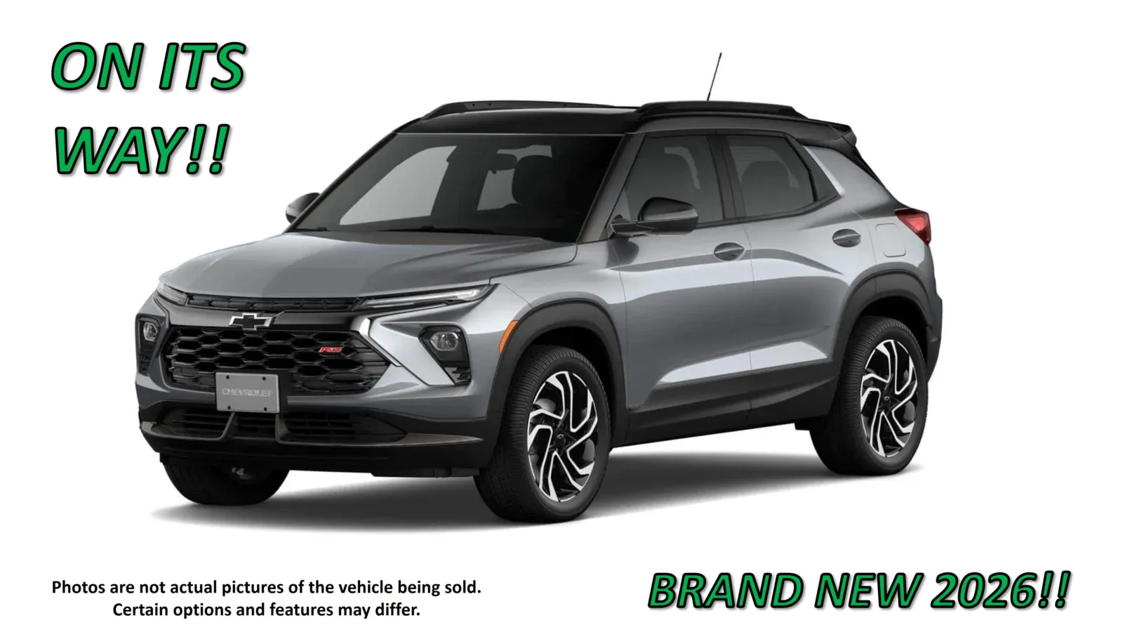 Gray 2026 Chevrolet Trailblazer RS for sale in Clinton, MO