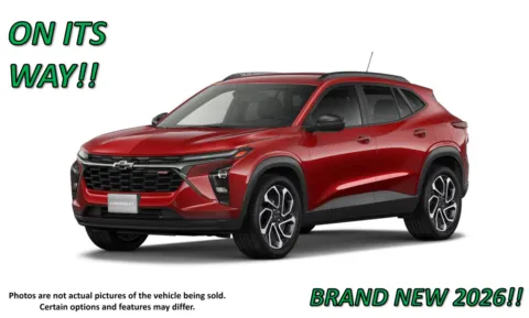 Red 2026 Chevrolet Trax 2RS for sale in Clinton, MO