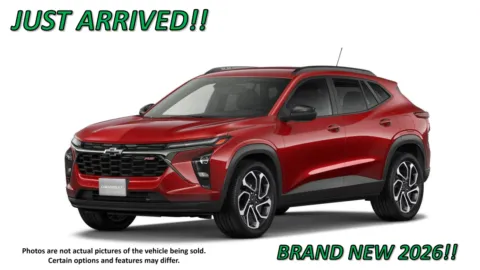 Red 2026 Chevrolet Trax 2RS for sale in Clinton, MO