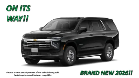 Black 2026 Chevrolet Tahoe LT for sale in Clinton, MO