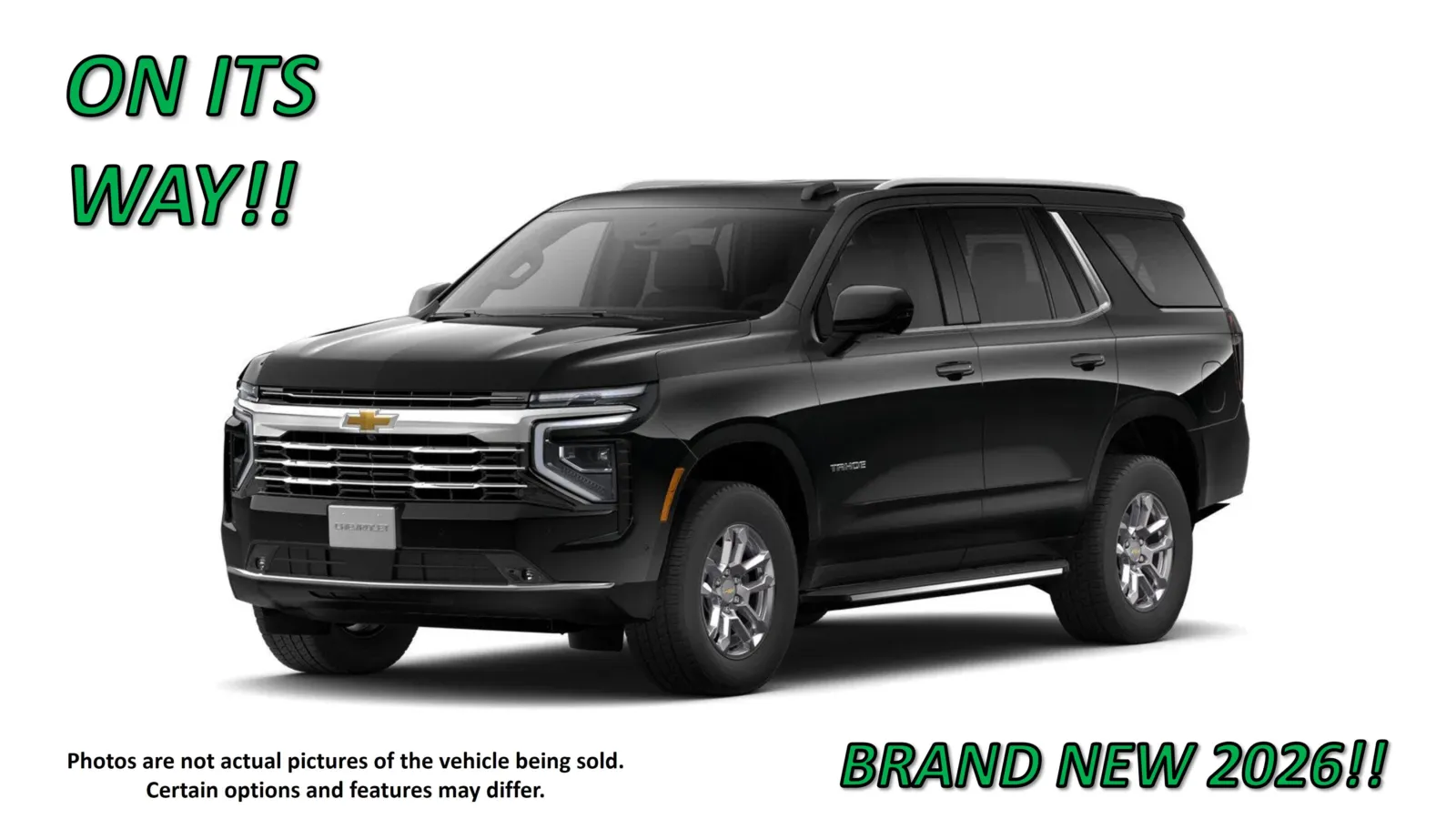 Black 2026 Chevrolet Tahoe LT for sale in Clinton, MO