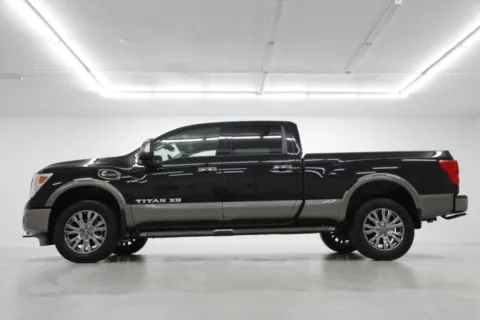 Another view of 2018 Nissan Titan XD Platinum Reserve for sale in Clinton, MO at Jim Falk Motors