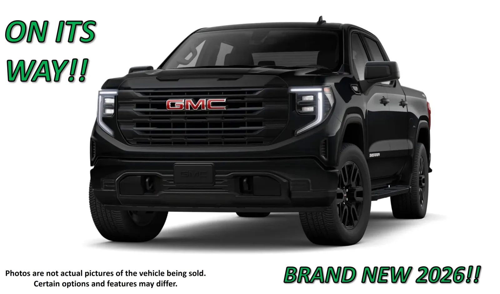 Black 2026 GMC Sierra 1500 Pro for sale in Clinton, MO