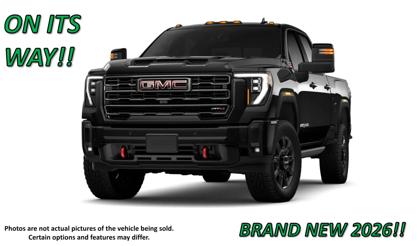 Black 2026 GMC Sierra 2500HD AT4 for sale in Clinton, MO