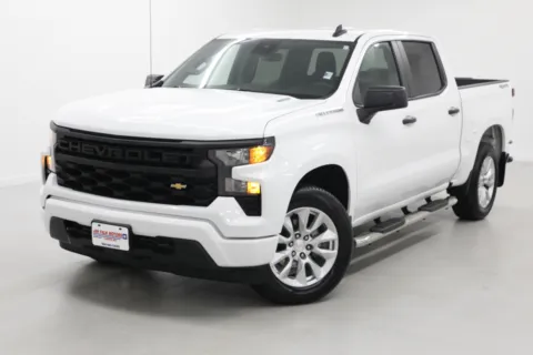 White 2024 Chevrolet Silverado 1500 Custom for sale in Clinton, MO