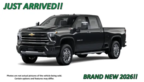 Black 2026 Chevrolet Silverado 2500HD LTZ for sale in Clinton, MO