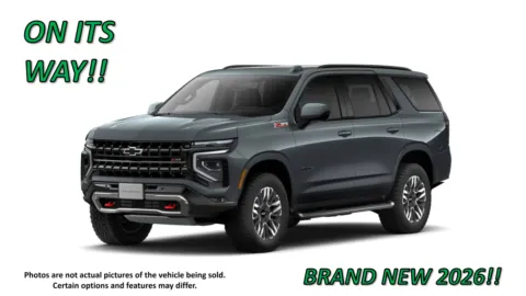 Gray 2026 Chevrolet Tahoe Z71 for sale in Clinton, MO