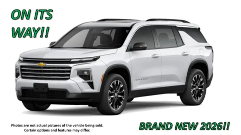 White 2026 Chevrolet Traverse LT for sale in Clinton, MO