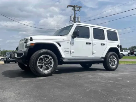White 2022 Jeep Wrangler Unlimited Sahara for sale in Clinton, MO
