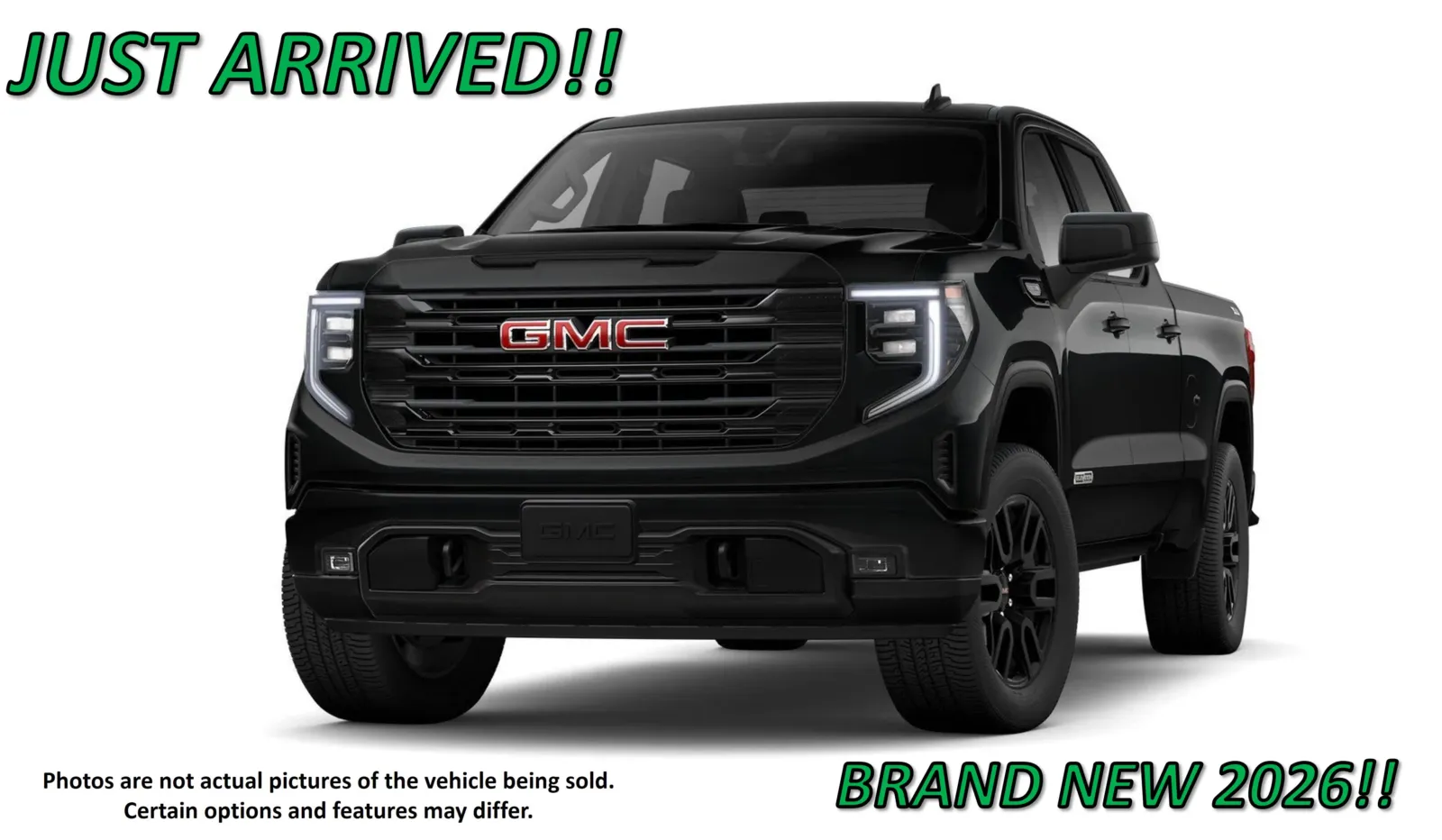 Black 2026 GMC Sierra 1500 Elevation for sale in Clinton, MO