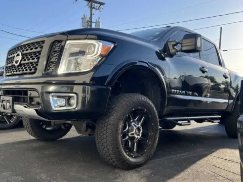 Black 2018 Nissan Titan PRO-4X for sale in Clinton, MO