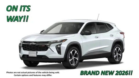 White 2026 Chevrolet Trax 1RS for sale in Clinton, MO