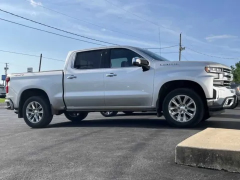 Silver 2019 Chevrolet Silverado 1500 LTZ for sale in Clinton, MO