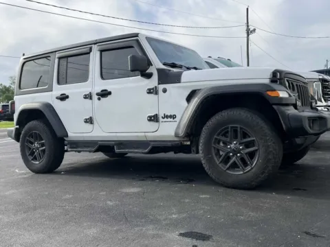 White 2024 Jeep Wrangler Sport S for sale in Clinton, MO