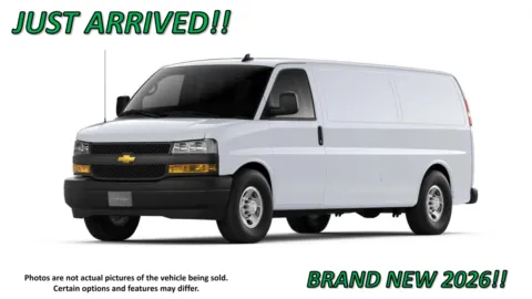 White 2026 Chevrolet Express Cargo Work Van for sale in Clinton, MO