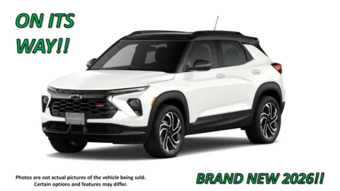 White 2026 Chevrolet Trailblazer RS for sale in Clinton, MO