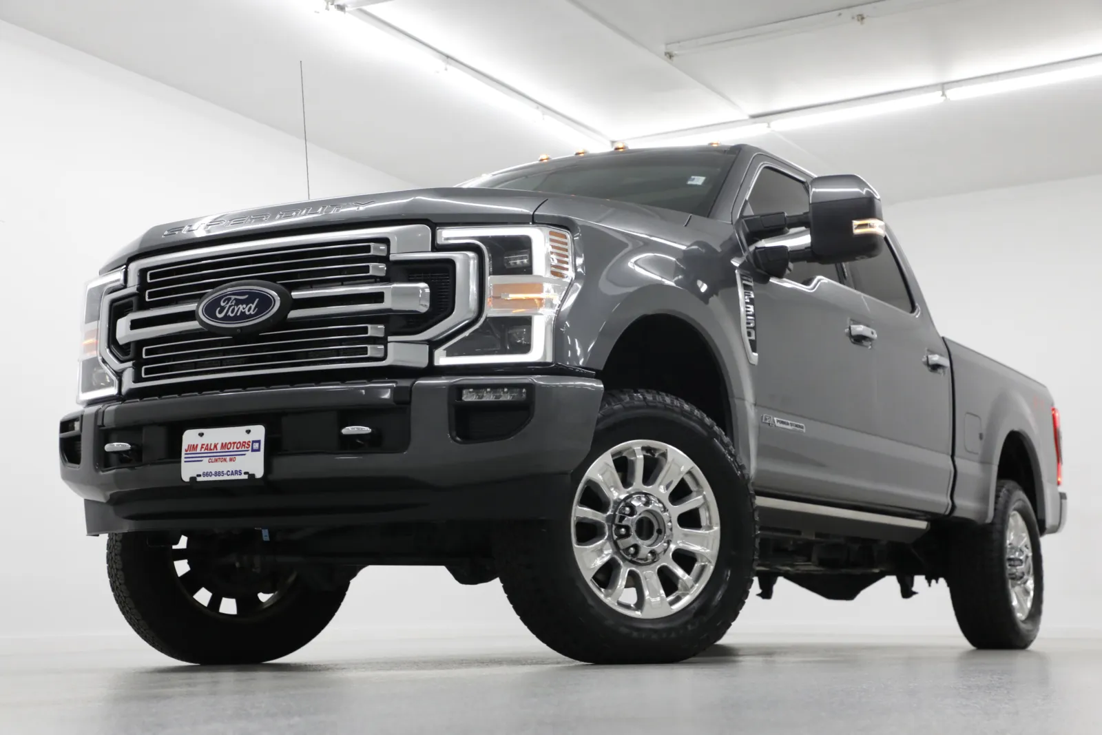Gray 2021 Ford Super Duty F-350 SRW Limited for sale in Clinton, MO