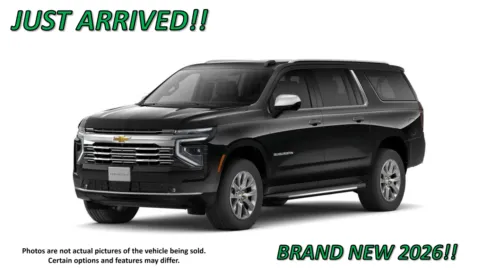 Black 2026 Chevrolet Suburban Premier for sale in Clinton, MO