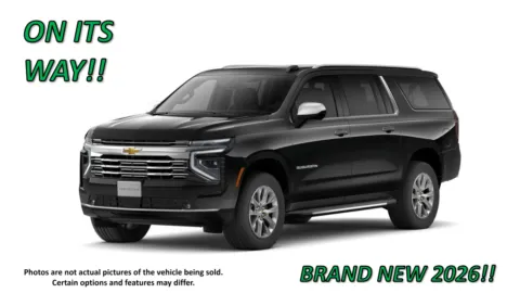 Black 2026 Chevrolet Suburban Premier for sale in Clinton, MO