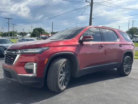 Red 2023 Chevrolet Traverse RS for sale in Clinton, MO