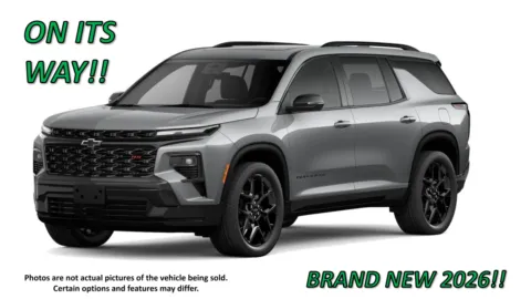 Gray 2026 Chevrolet Traverse RS for sale in Clinton, MO
