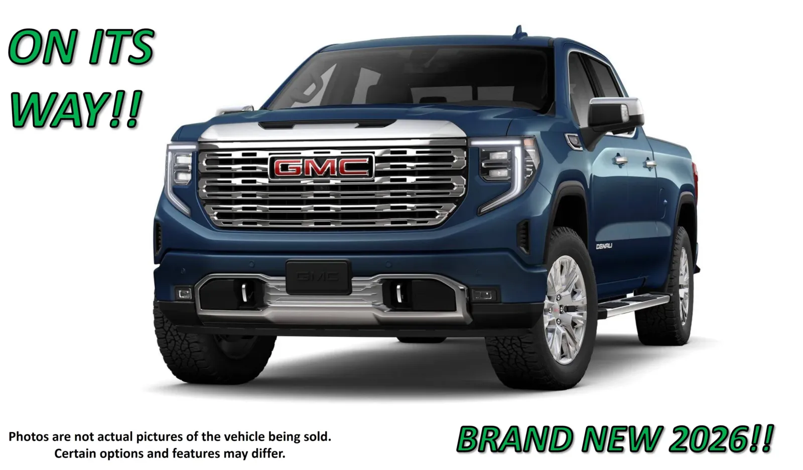 Blue 2026 GMC Sierra 1500 Denali for sale in Clinton, MO