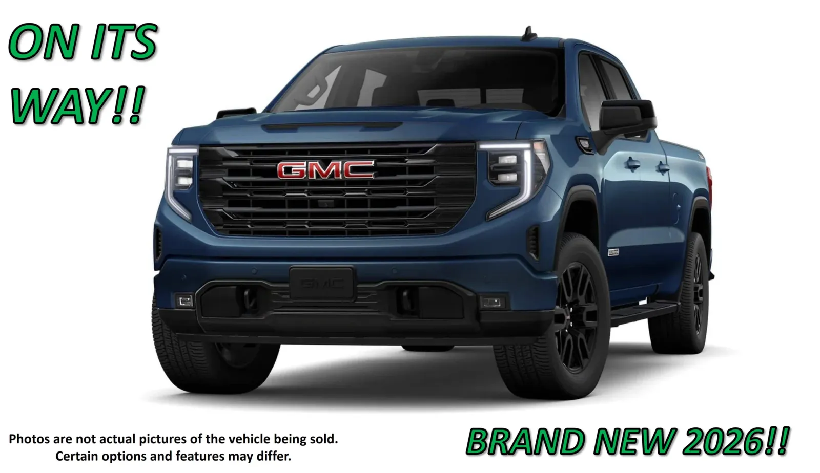 Blue 2026 GMC Sierra 1500 Elevation for sale in Clinton, MO