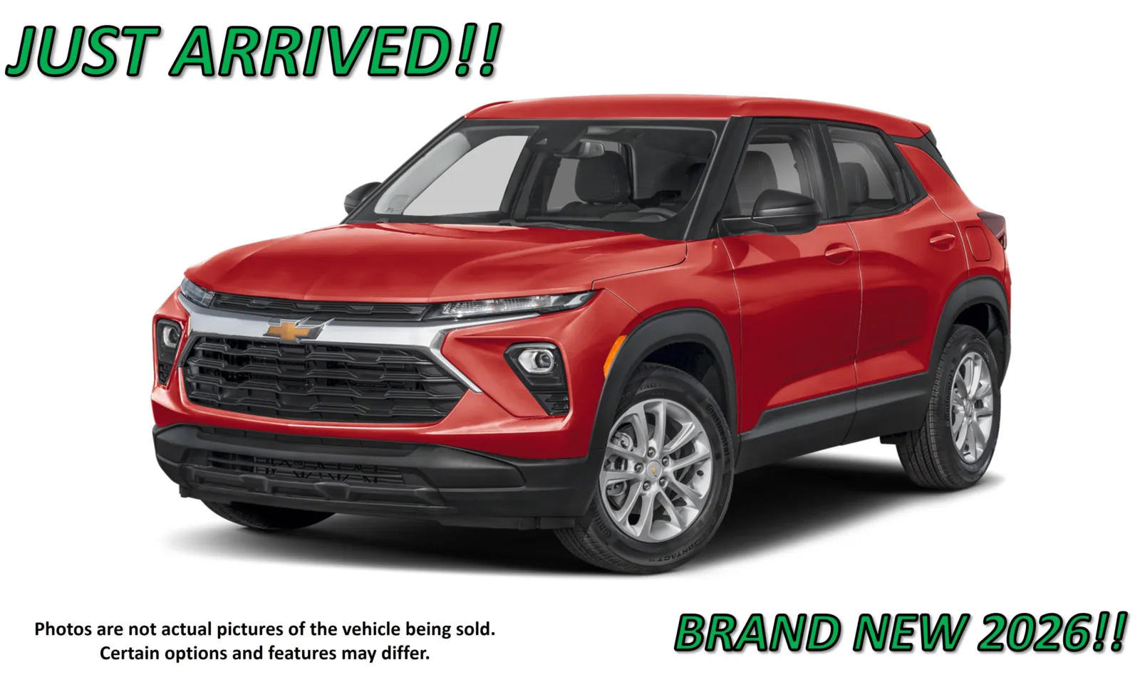 Red 2026 Chevrolet Trailblazer LS for sale in Clinton, MO