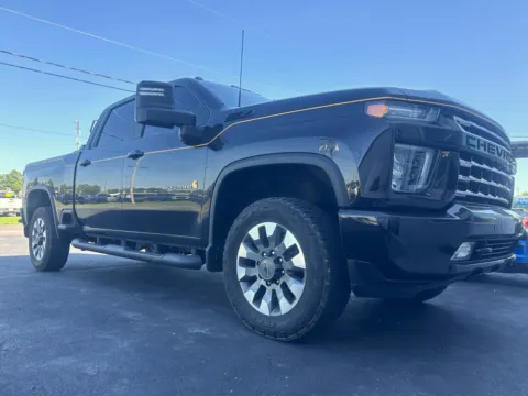 Black 2021 Chevrolet Silverado 2500HD LTZ for sale in Clinton, MO
