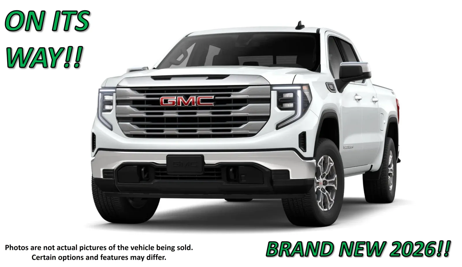 White 2026 GMC Sierra 1500 SLE for sale in Clinton, MO