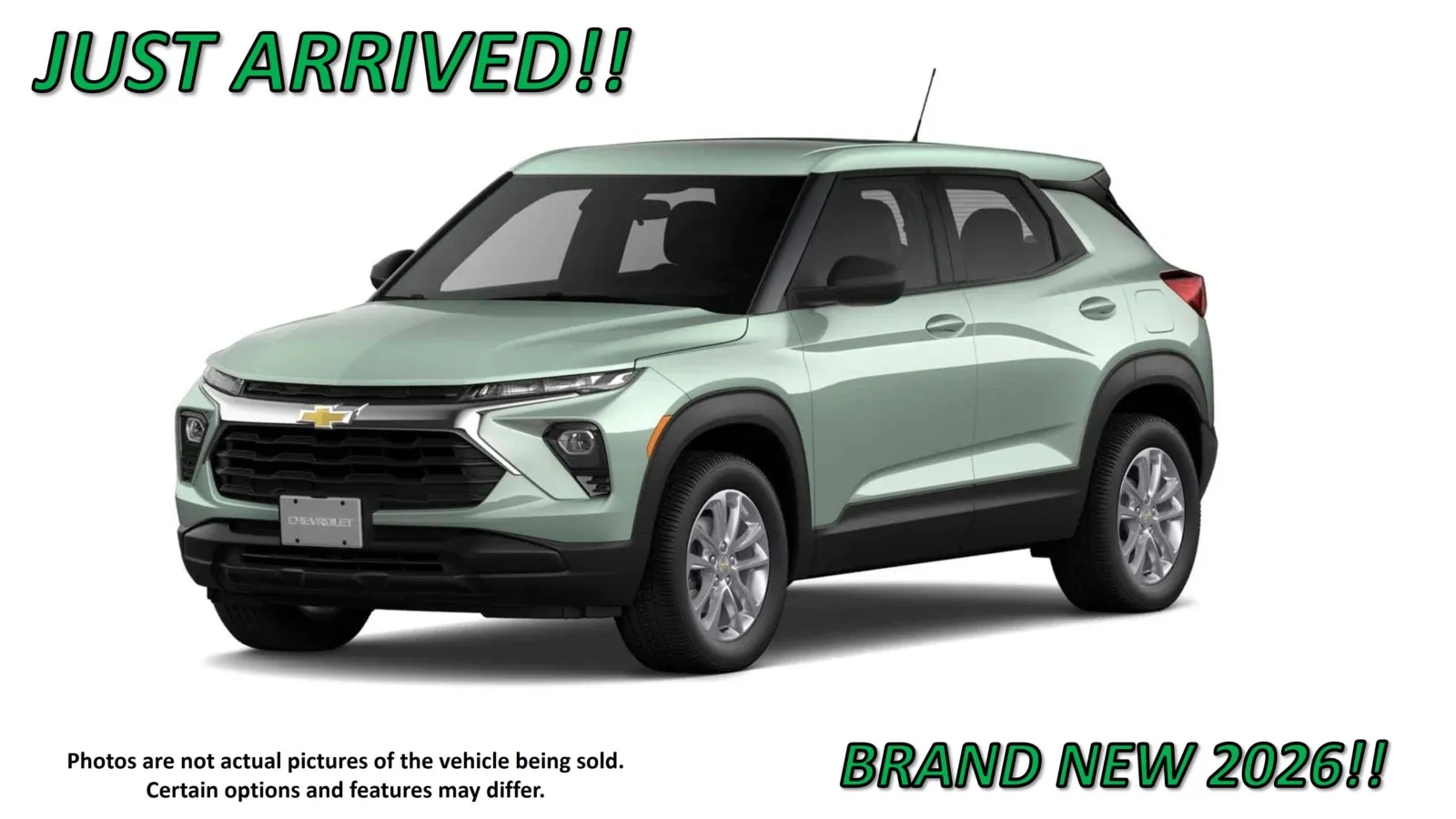 Green 2026 Chevrolet Trailblazer LS for sale in Clinton, MO