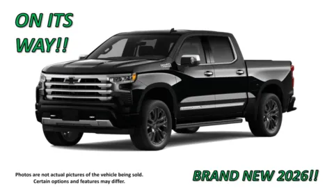 Black 2026 Chevrolet Silverado 1500 High Country for sale in Clinton, MO