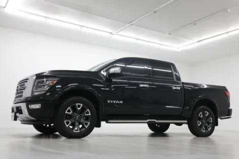 Photos of 2024 Nissan Titan Platinum Reserve for sale in Clinton, MO at Jim Falk Motors