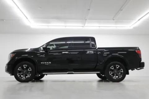 Another view of 2024 Nissan Titan Platinum Reserve for sale in Clinton, MO at Jim Falk Motors