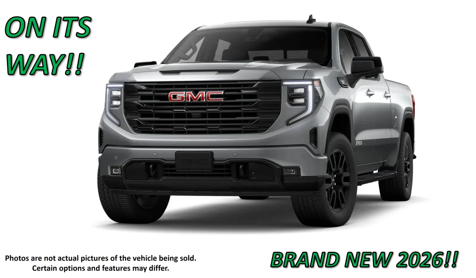 Gray 2026 GMC Sierra 1500 Elevation for sale in Clinton, MO