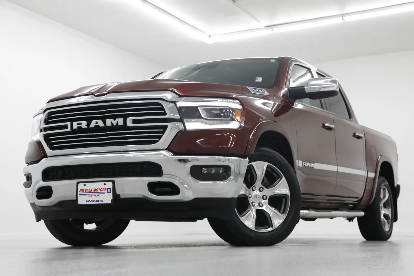 Red 2021 Ram 1500 Laramie for sale in Clinton, MO