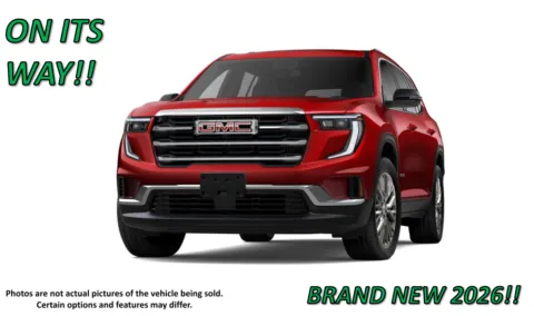 Red 2026 GMC Acadia Elevation for sale in Clinton, MO